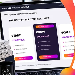 Pricing Tables flyer
