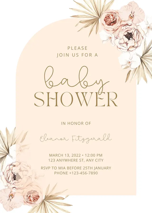Baby Shower Invitations