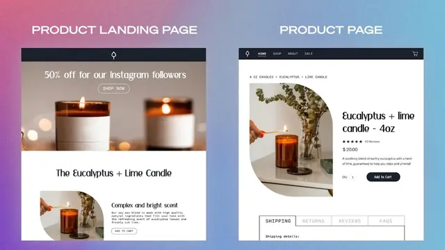 Product Landing Page
