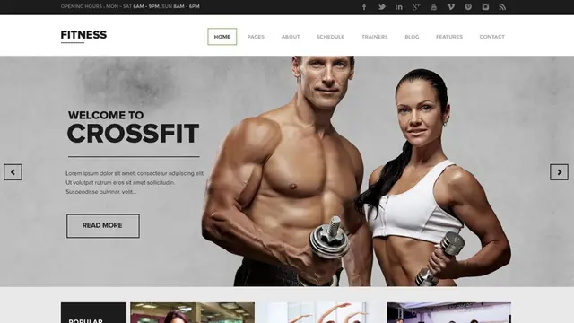 Fitness & Health Platform